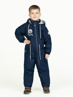 Комбинезон демисезонный синий