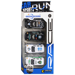 Набор машин "Патруль" в коробке