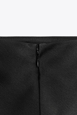 ZW COLLECTION SATIN LACE SKIRT - Zara фото 7