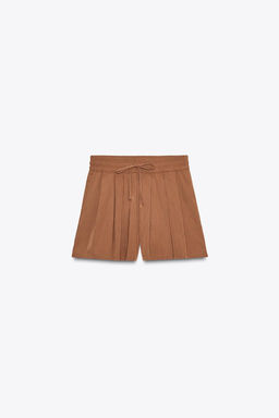 BERMUDA SHORTS WITH ELASTIC WAIST - Zara фото 6