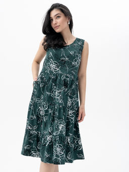 Сарафан( платье) с ярусной юбкой хлопок 100% - Binita фото 4