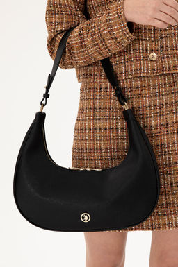 Женская черная сумка через плечо Неожиданная скидка в корзине - U.s. polo assn фото 2