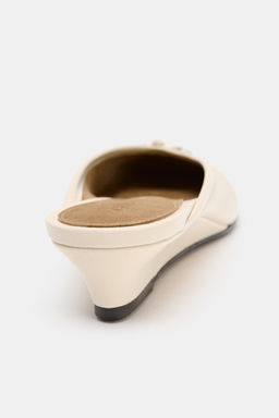 WEDGE SLINGBACK BALLET FLATS - Zara фото 11