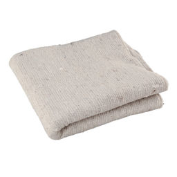 Набор тряпок для пола х/б 80*100 белые/бежевые 20 шт. - Полимербыт фото 2