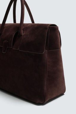 LEATHER HANDBAG - Zara фото 12