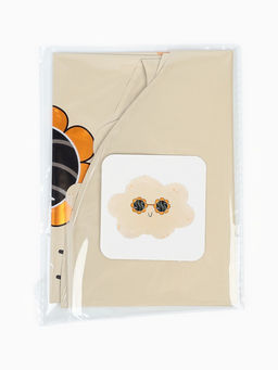 Цена за 2 шт. Воздушный шар фольгированный 23" «Облако в очках»