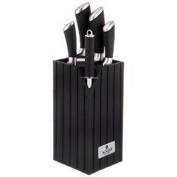 ПОДСТАВКА ДЛЯ НОЖЕЙ AGNESS BEST УНИВЕРСАЛЬНАЯ, 12X12X23 СМ