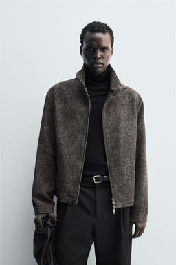 RELAXED FIT TEXTURED OVERSHIRT - Zara фото 2