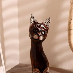 Сувенир «Кошка», 60 см, дерево