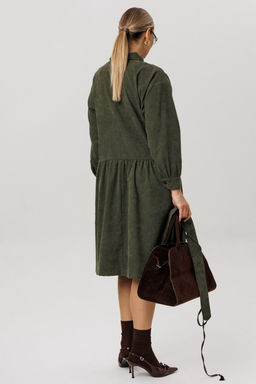 Платье ANELLI 1730 папоротник  фото 4