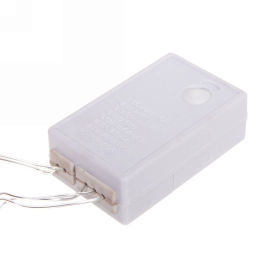 Гирлянда для улицы "Bright light" 10 м 100 ламп LED прозрач.пров.,8 реж, IP-54, Синий (возможность соединения)