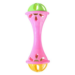 Погремушка Гантелька, цвет МИКС, Крошка Я фото 6