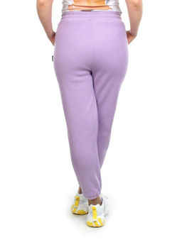 06 LILAC Брюки спортивные женские на флисе (100% хлопок) 7986