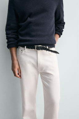 JEANS STRAIGHT FIT / Blanco - Zara фото 5