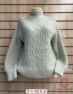 Свитер женские с высоким горлом - Bruno фото 4