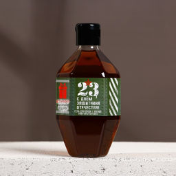 Гель для душа С 23 Февраля!, 300 мл, аромат мяты и бергамота, HARD LINE