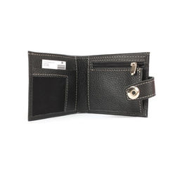 Портмоне мужское Croco-ПР-908 натуральная кожа 3 отд, 3 карм, черный флотер (40) 254903 фото 3