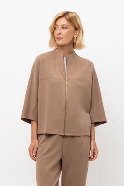 ЕВТ 3281/охра коричневая жакет жен