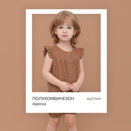 ТК 62016/ириска полукомбинезон д/дет яс - Crockid фото 4