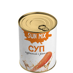 Суп куриный с рисом SUN MIX, 340гр