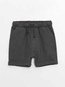 Polo Yaka K?sa Kollu Mickey Mouse Bask?l? Erkek Bebek Ti??rt ve ?ort 2li Tak?m - Waikiki фото 3