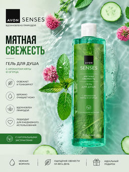 Гель для душа Мятная свежесть, 250 мл