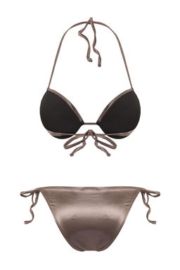 Trendyolmilla Vizon Balconette Dusuk Bel Regular Bikini Tak?m? TBESS25BT00180  фото 6