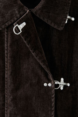 Chaqueta worker en sarga cepillada - H&m фото 3