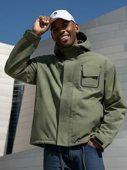 Куртка спортивная мужская весна осень цвета хаки 25473Kh - Mtforce фото 20