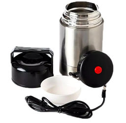 Термокружка - ланч бокс с подогревом от прикуривателя 1200мл - Buro фото 6