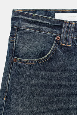 JEANS TRF RECTO TIRO BAJO / Marino - Zara фото 9