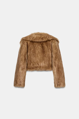 SHORT FAUX FUR JACKET ZW COLLECTION