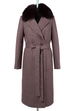 Мех натуральный (песец) Пальто утепленное Термофинн 100 г - El podio фото 7