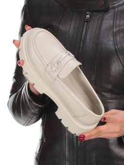 06-5921-2 BEIGE Туфли - No name фото 2