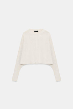 JERSEY CORTO PUNTO MANGA MURCI?LAGO / Crudo - Zara фото 7