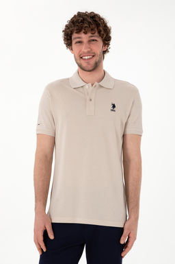 Erkek Slim Fit Polo Yaka A__k Mavi Basic Ti__rt Sepette S_rpriz _ndirim