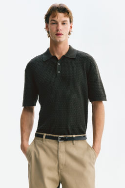 Polo en punto de algod?n Regular Fit - H&m фото 6