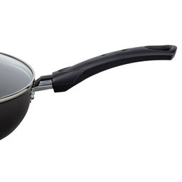 Атлас Сотейник с антипригарным покрытием д24см, h6,3см, s1,5мм, стеклянная крышка, бакелитовая ручка (Россия) - Домашняя мода фото 7