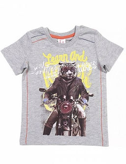 CRB wear/CAK 61183 Футболка, серый меланж/Ex.Cherubino  фото 2