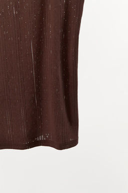 POINTELLE TOP WITH LACE TRIMS - Zara фото 5