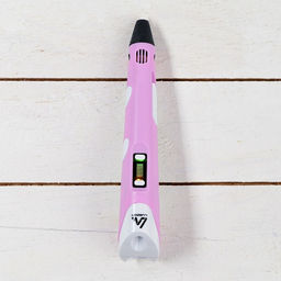 3D ручка Luazon, дисплей, работа с пластиком ABS и PLA, пластик в комплекте, розовая - Luazon home фото 11