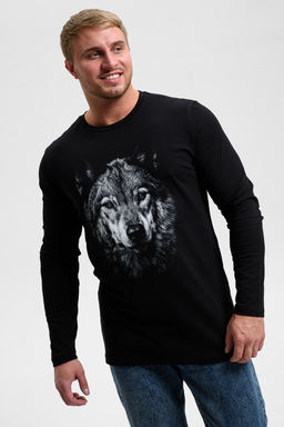 8514/1 Футболка с длинным рукавом мужская