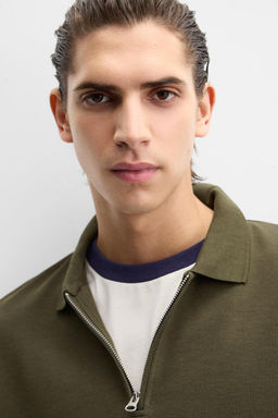 ZIP COLLAR POLO SHIRT - Zara фото 22