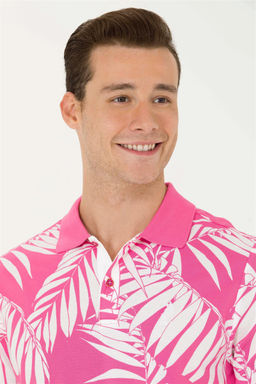 Мужская розовая футболка - U.s. polo assn фото 2