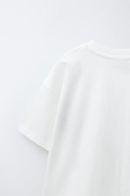 CAMISETA ESTAMPADO GRAFFITI / Blanco - Zara фото 4
