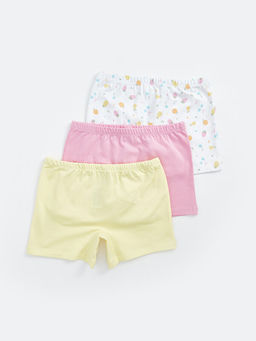 Bask?l? K?z ?ocuk Boxer 3l? - Waikiki фото 2