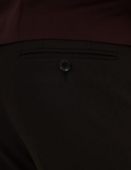 Бордово-красный приталенный костюм для жениха - Cacharel фото 5