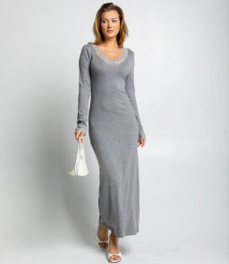 Платье #КТ887 (5), серый - Dommod фото 2