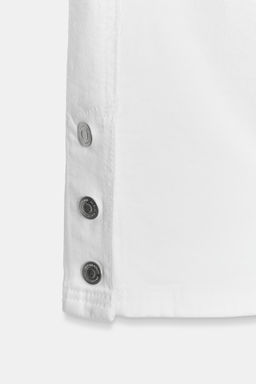 JEANS ZW COLLECTION CAPRI TIRO MEDIO / Blanco - Zara фото 9