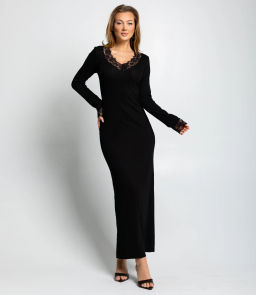 Платье #КТ887 (5), чёрный